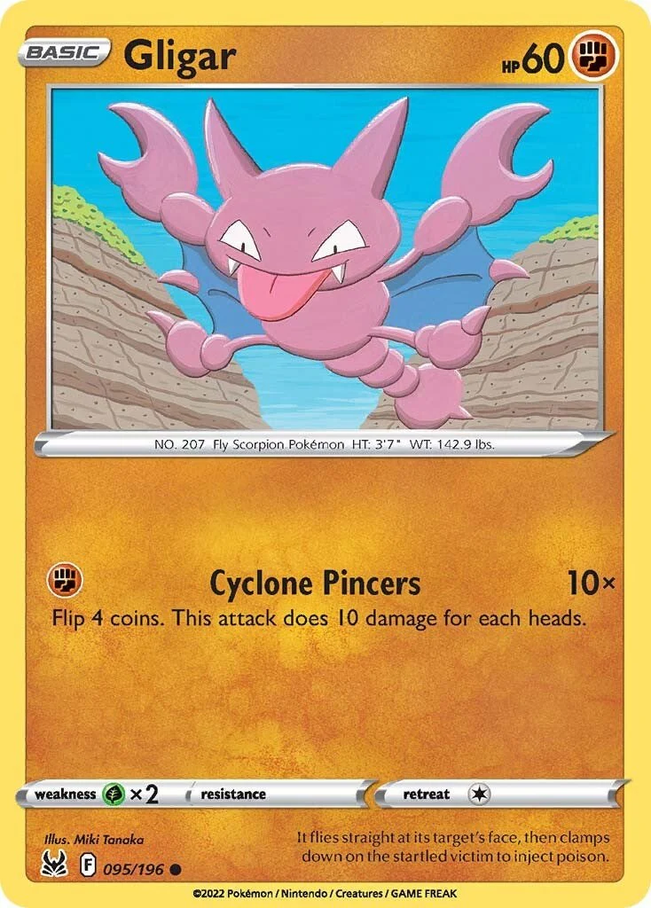 Gligar - 095/196 - (SWSH11: Lost Origin)