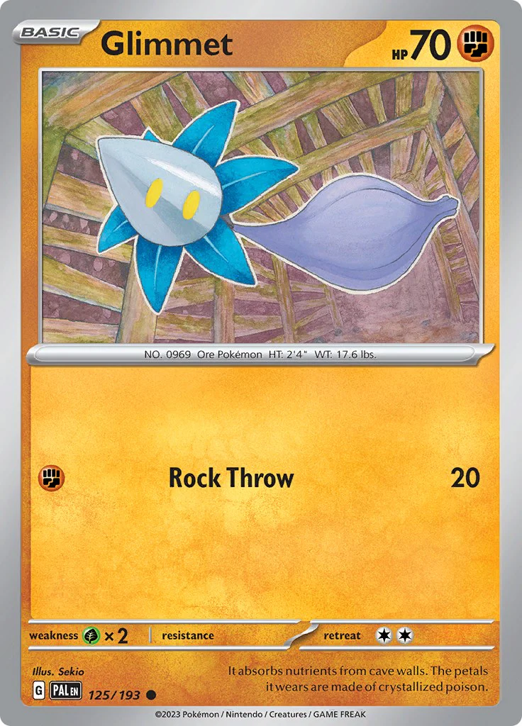 Glimmet - 125/193 - 125/193 - (SV02: Paldea Evolved)