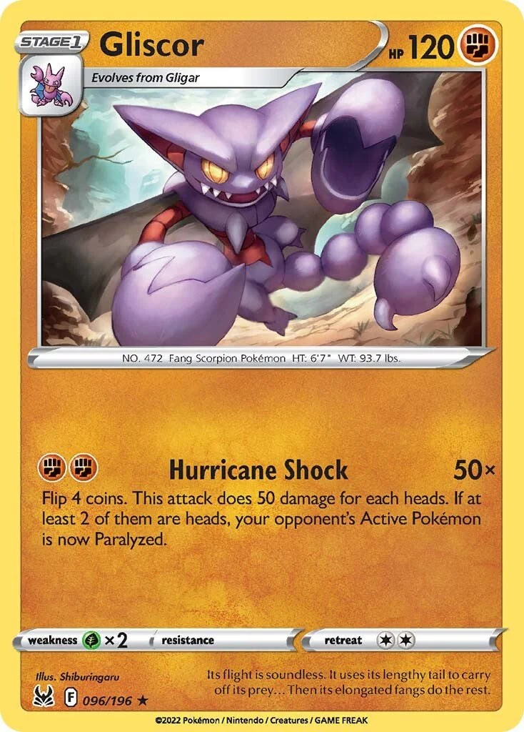 Gliscor - 096/196 - (SWSH11: Lost Origin)