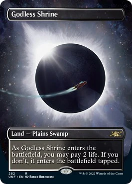 Godless Shrine (Borderless) - 282 - (Unfinity)