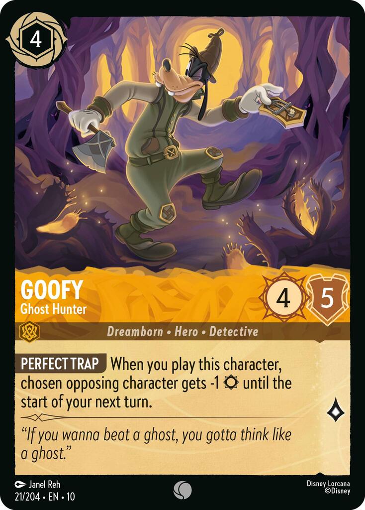 Goofy - Ghost Hunter - 21/204 - (Whispers in the Well)
