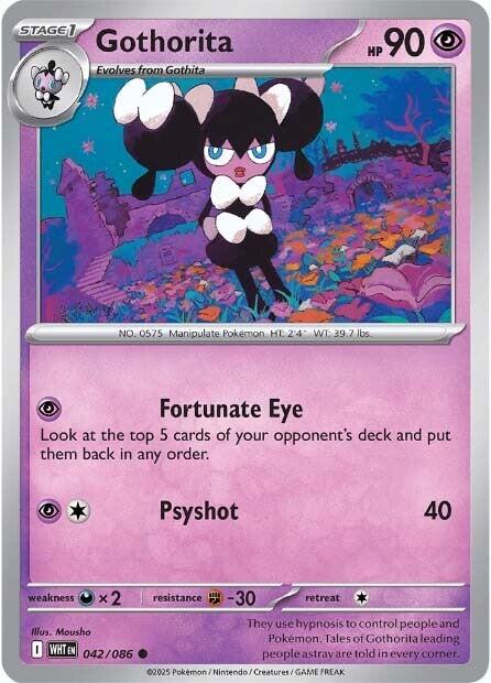 Gothorita - 042/086 - (SV: White Flare)