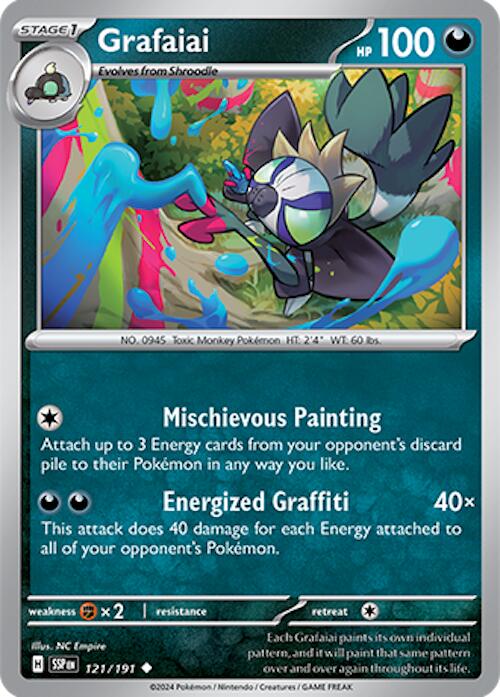 Grafaiai - 121/191 - (SV08: Surging Sparks)