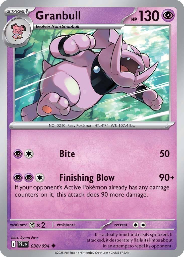 Granbull - 038/094 - (ME02: Phantasmal Flames)