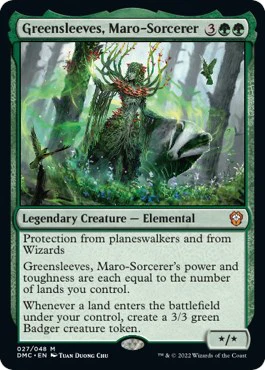 Greensleeves, Maro-Sorcerer - 27 - (Commander: Dominaria United)