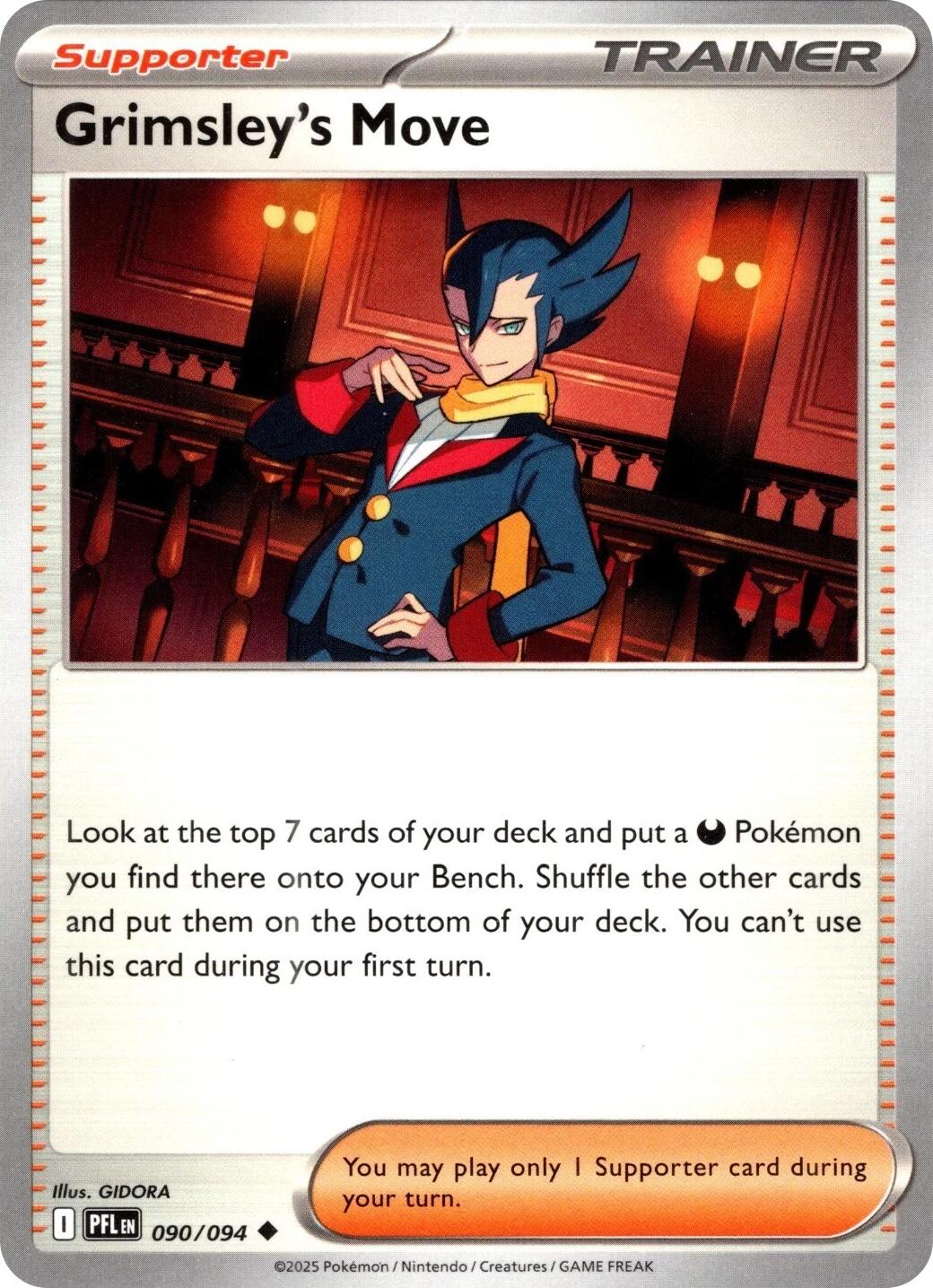 Grimsley's Move - 090/094 - (ME02: Phantasmal Flames)
