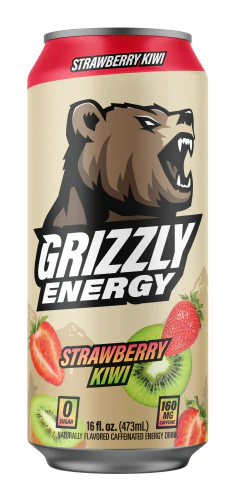 Grizzly Energy: Strawberry Kiwi (16oz)
