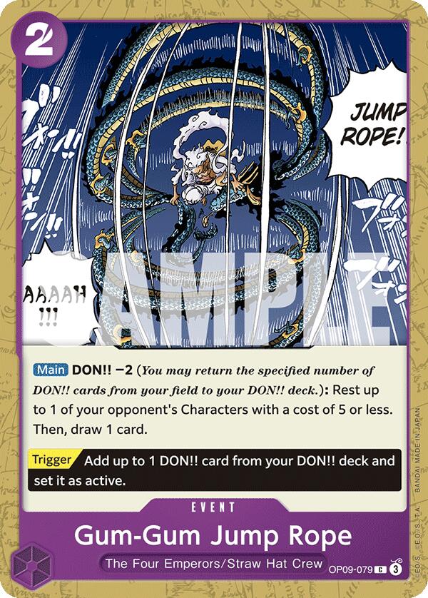 Gum-Gum Jump Rope - OP09-079 - (Emperors in the New World)