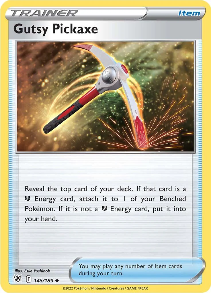 Gutsy Pickaxe - 145/189 - (SWSH10: Astral Radiance)