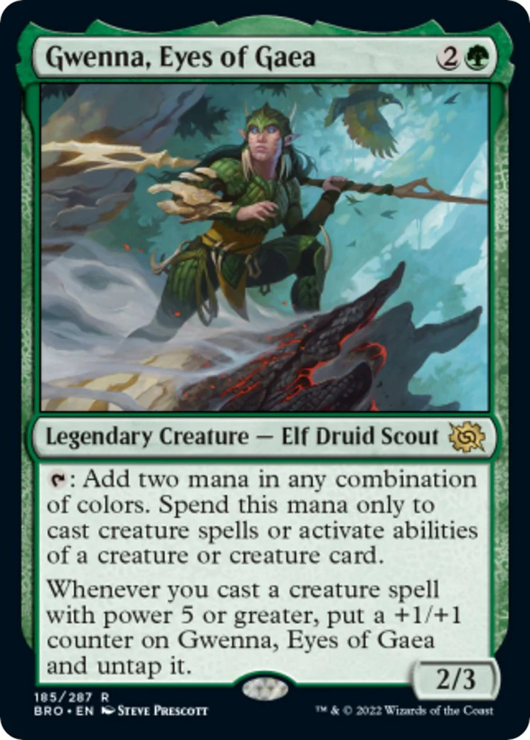 Gwenna, Eyes of Gaea [BRO - 185]