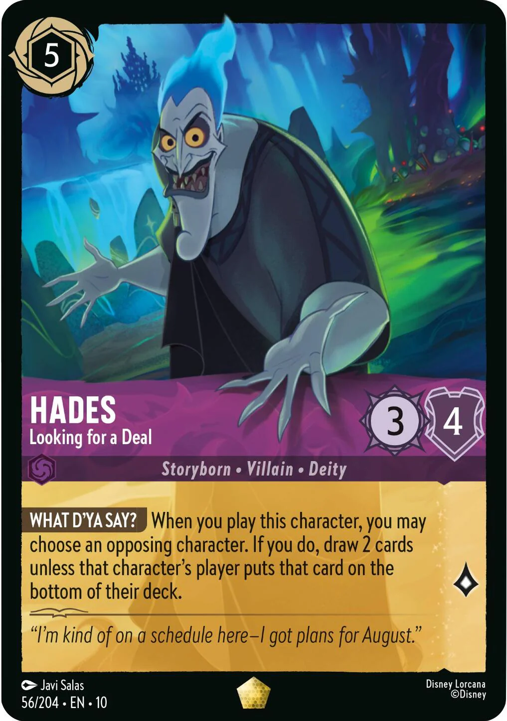 Hades - Looking for a Deal - 56/204 - (Whispers in the Well)