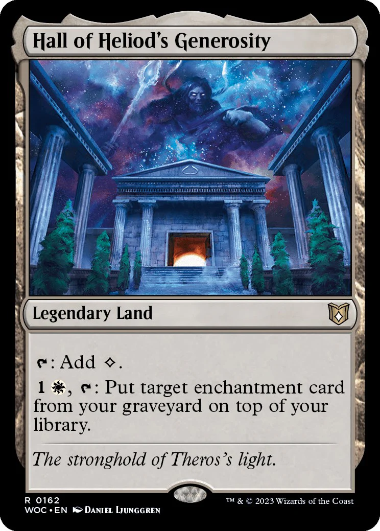 Hall of Heliod's Generosity - 162 - (Commander: Wilds of Eldraine)