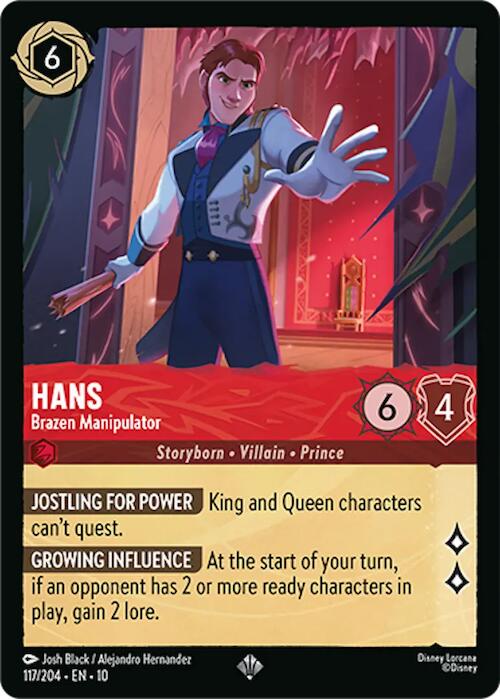 Hans - Brazen Manipulator - 117/204 - (Whispers in the Well)