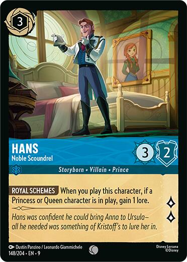Hans - Noble Scoundrel - 148/204 - (Fabled)