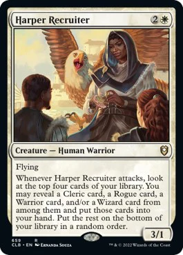 Harper Recruiter - 659 - (Commander Legends: Battle for Baldur's Gate)