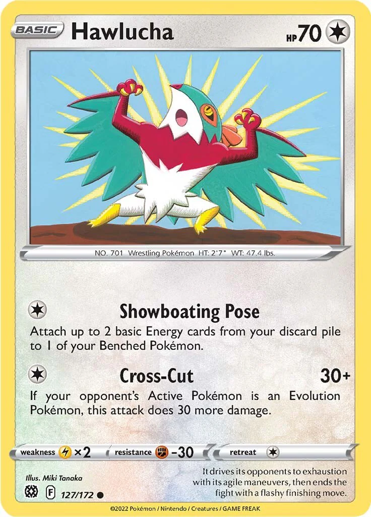 Hawlucha - 127/172 - (SWSH09: Brilliant Stars)