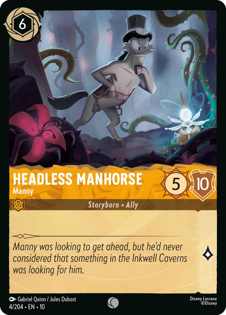Headless Manhorse - Manny - 4/204 - (Whispers in the Well)