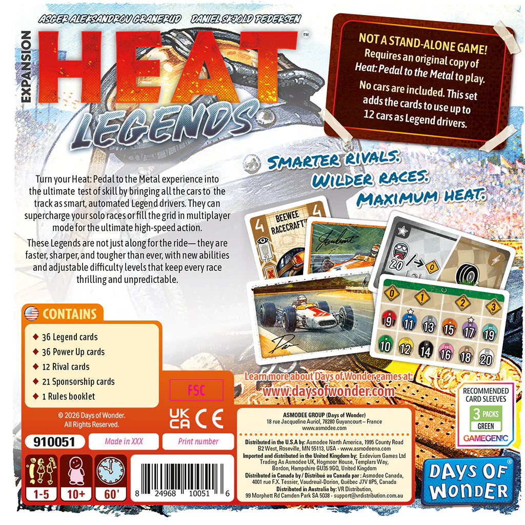 Heat: Legends Expansion - Image 2