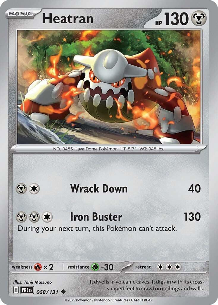 Heatran - 068/131 - (SV: Prismatic Evolutions)