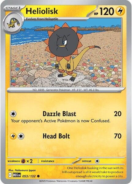 Heliolisk - 053/132 - (ME01: Mega Evolution)