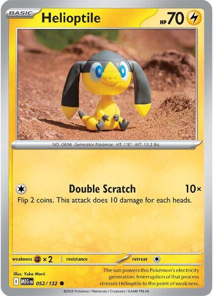 Helioptile - 052/132 - 052/132 - (ME01: Mega Evolution)