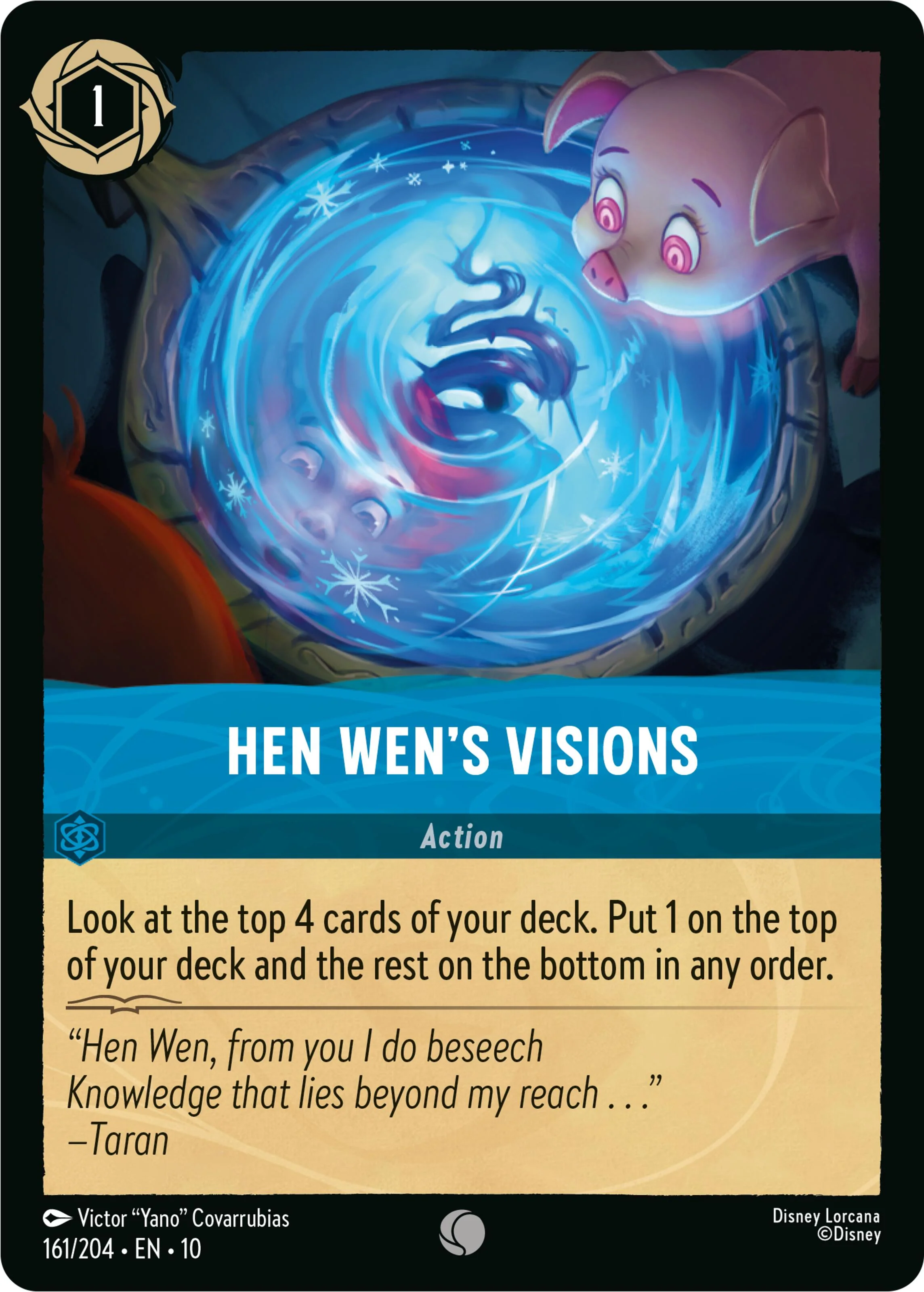Hen Wen's Visions - 161/204 - (Whispers in the Well)