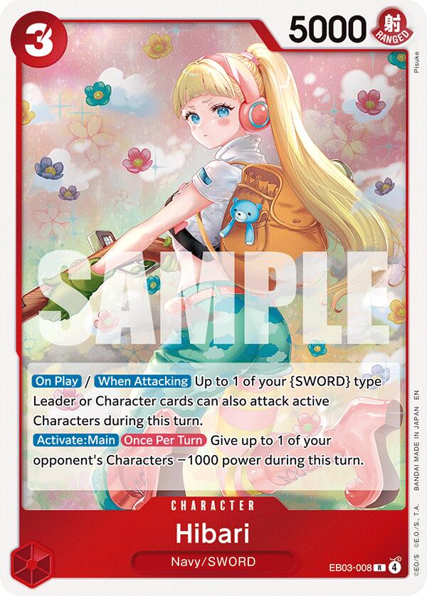 Hibari - EB03-008 - (Extra Booster: One Piece Heroines Edition)