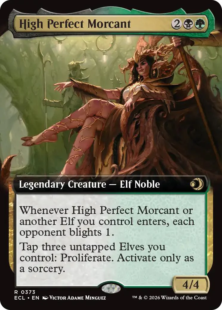 High Perfect Morcant (Extended Art) - 373 - (Lorwyn Eclipsed)