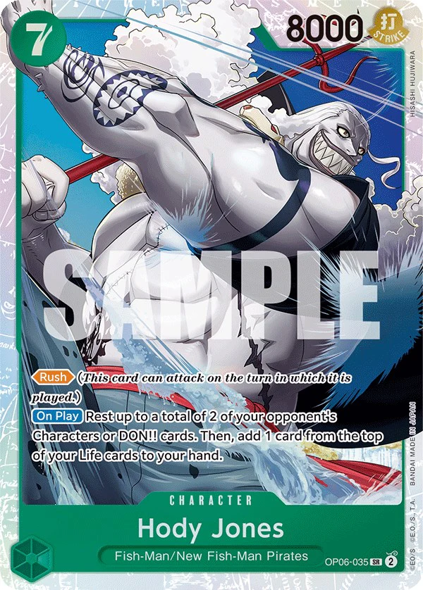 Hody Jones (035) - OP06-035 - (Wings of the Captain)
