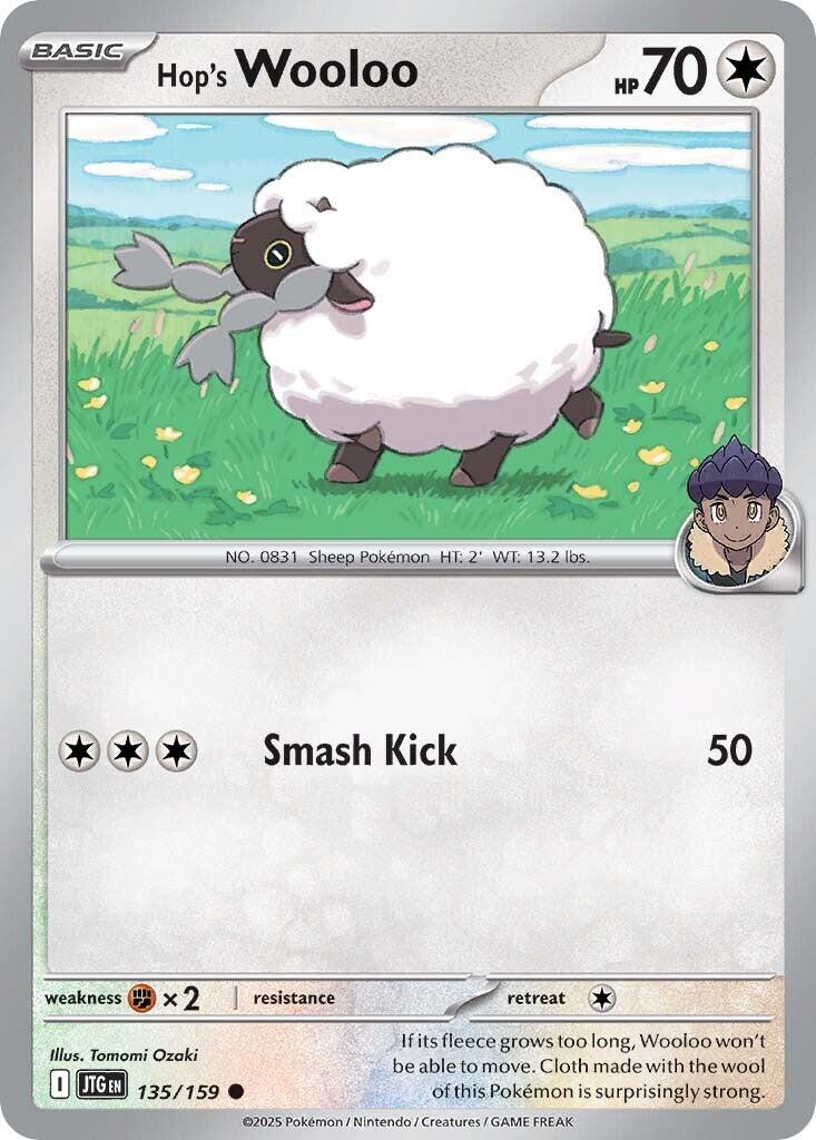 Hop's Wooloo - 135/159 - 135/159 - (SV09: Journey Together)
