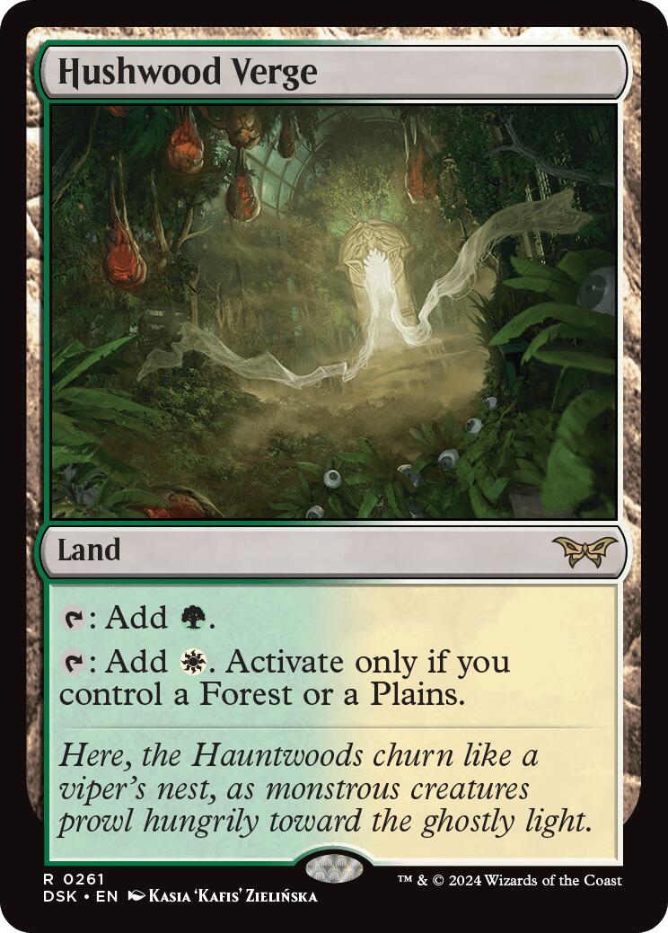Hushwood Verge - 261 - (Duskmourn: House of Horror)