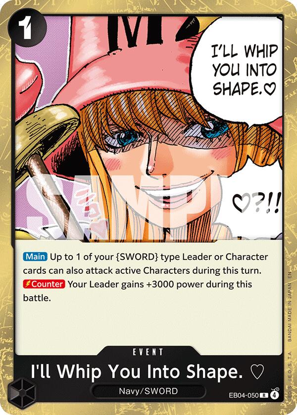 I'll Whip You Into Shape. - EB04-050 - (Adventure on Kami's Island)