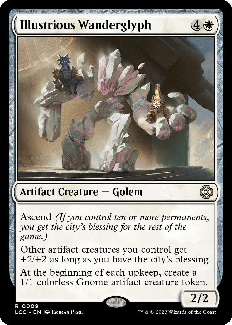 Illustrious Wanderglyph - 9 - (Commander: The Lost Caverns of Ixalan)