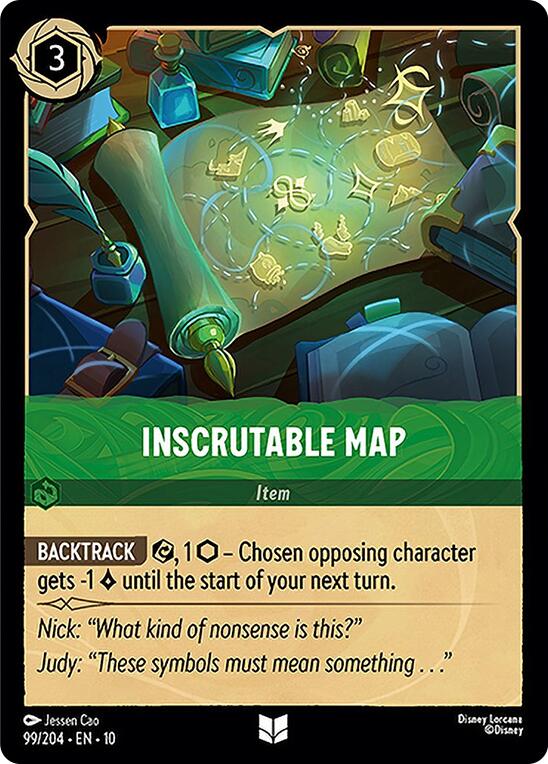 Inscrutable Map - 99/204 - (Whispers in the Well)