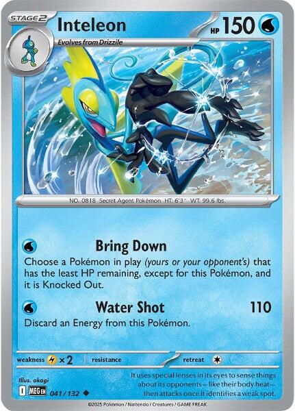 Inteleon - 041/132 - 041/132 - (ME01: Mega Evolution)