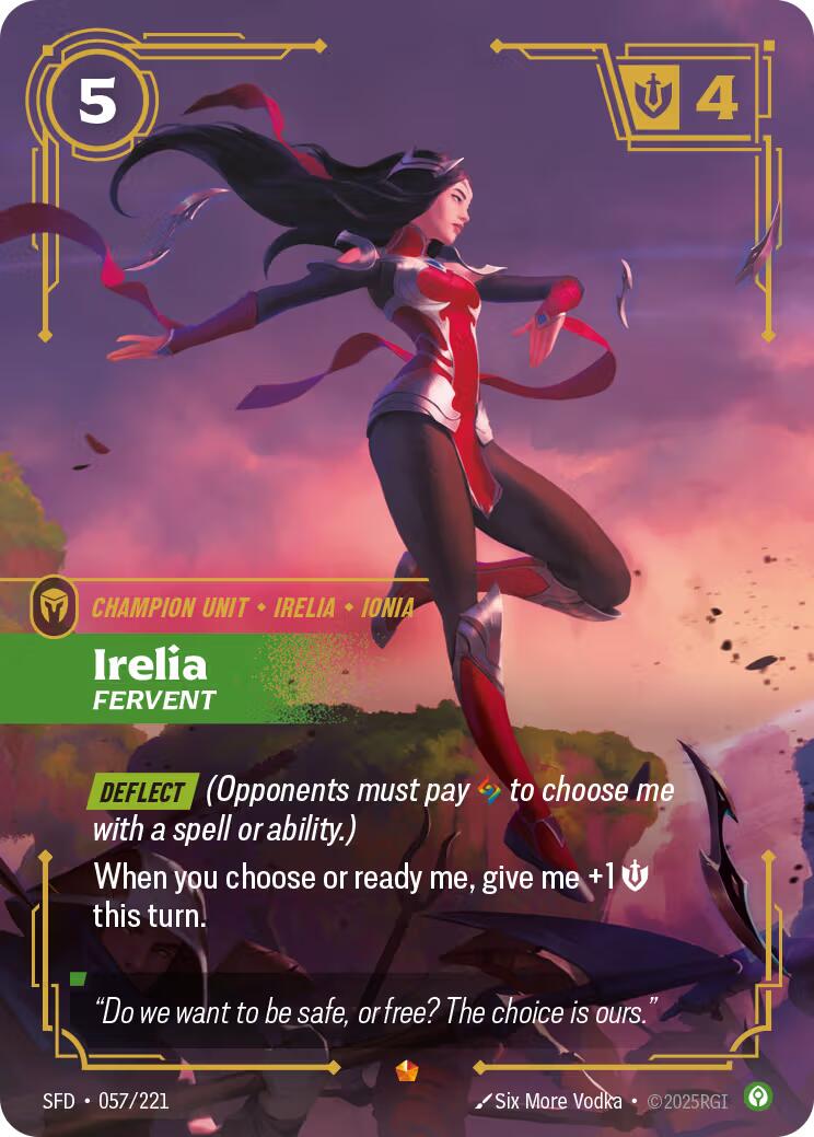 Spiritforged - Irelia - Fervent 057/221