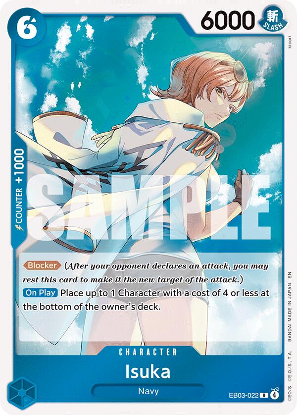 Isuka - EB03-022 - (Extra Booster: One Piece Heroines Edition)