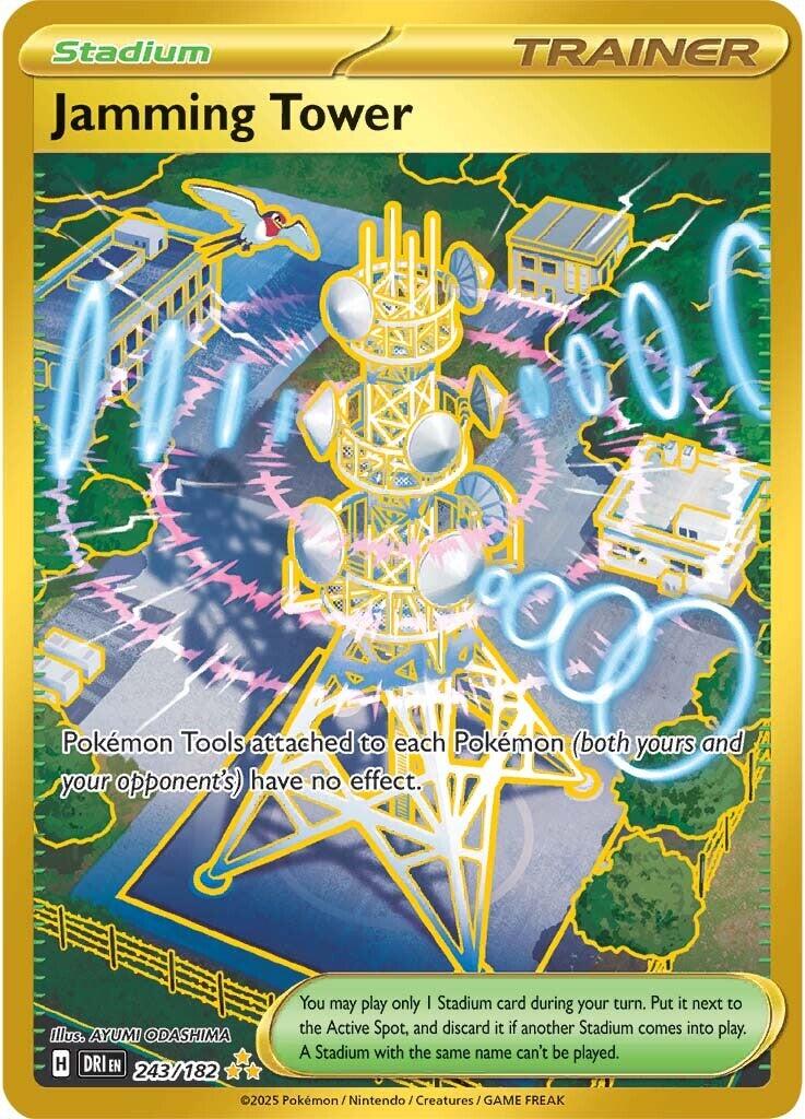 Jamming Tower - 243/182 - (SV10: Destined Rivals)
