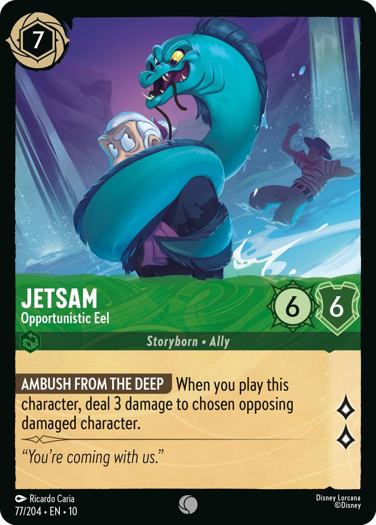 Jetsam - Opportunistic Eel - 77/204 - (Whispers in the Well)