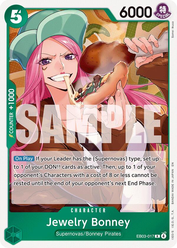 Jewelry Bonney - EB03-017 - (Extra Booster: One Piece Heroines Edition)