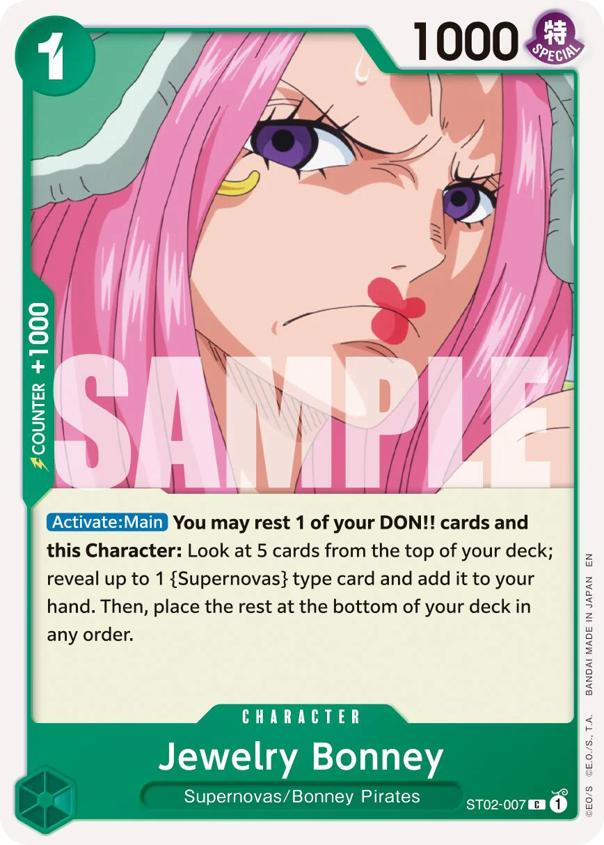 Jewelry Bonney - ST02-007 (Reprint) - ST02-007 - (Premium Booster -The Best- Vol. 2)