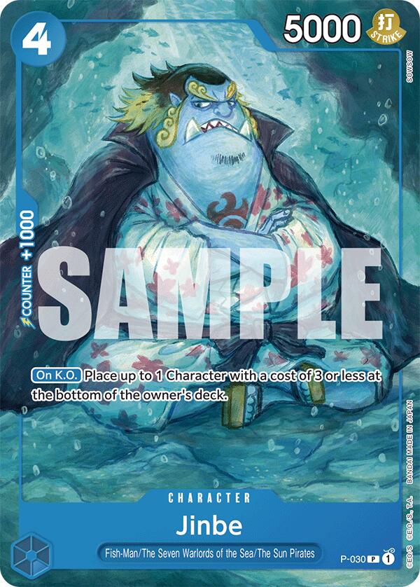 Jinbe - P-030 - (Starter Deck 17: BLUE Donquixote Doflamingo)