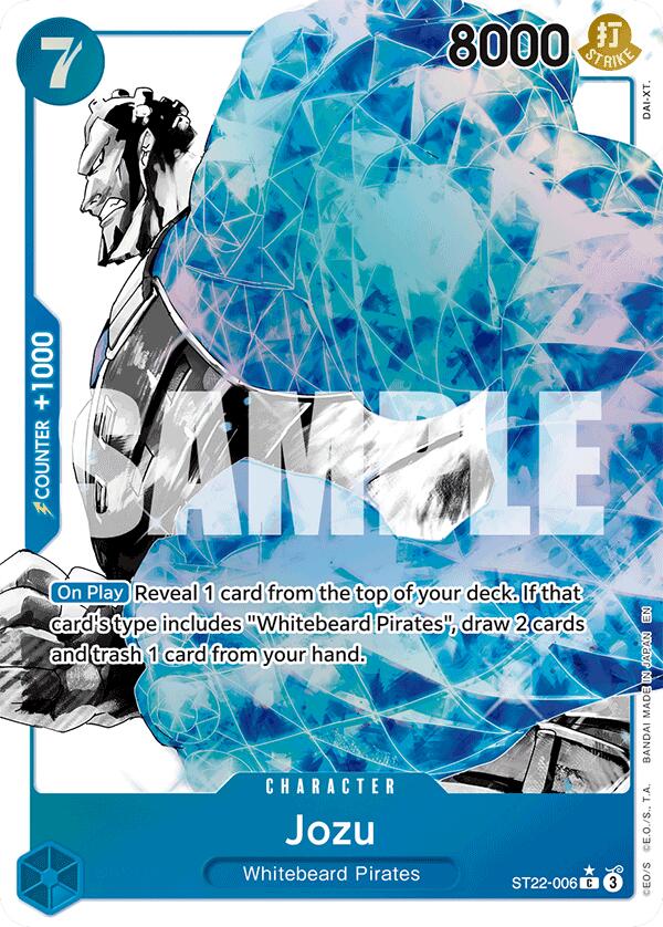 Jozu (Parallel) - ST22-006 - (Starter Deck 22: Ace & Newgate)