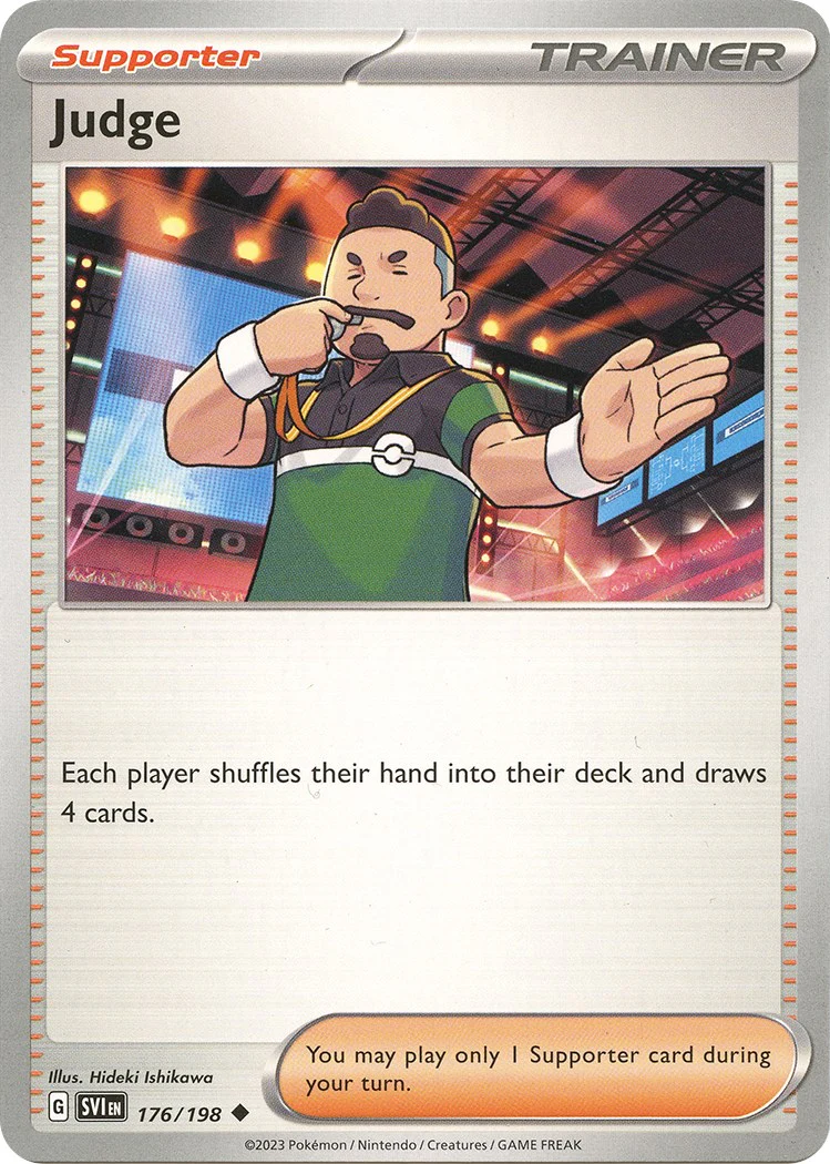Judge - 176/198 - (SV01: Scarlet & Violet Base Set)