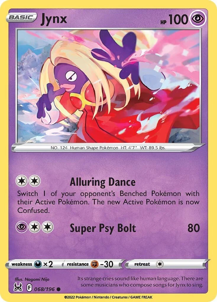 Jynx - 068/196 - (SWSH11: Lost Origin)