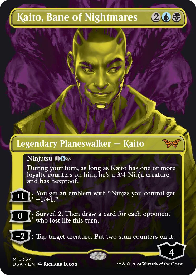 Kaito, Bane of Nightmares (Showcase) - 354 - (Duskmourn: House of Horror)
