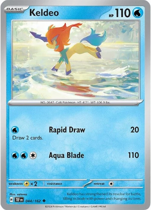 Keldeo - 044/162 - (SV05: Temporal Forces)