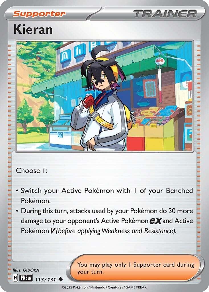 Kieran - 113/131 - 113/131 - (SV: Prismatic Evolutions)