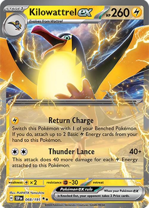 Kilowattrel ex - 068/191 - (SV08: Surging Sparks)