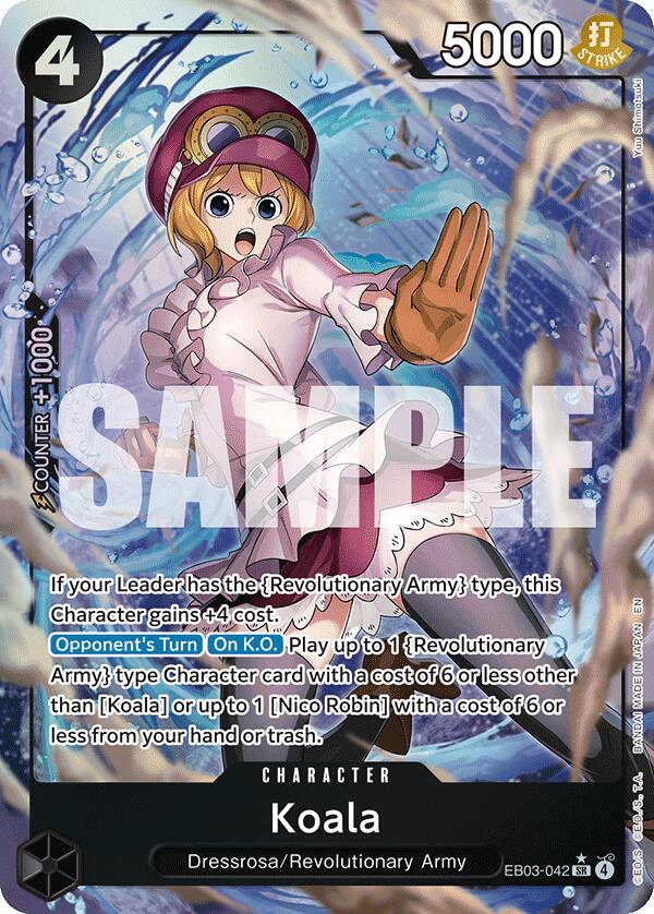 Koala (Alternate Art) - EB03-042 - (Extra Booster: One Piece Heroines Edition)